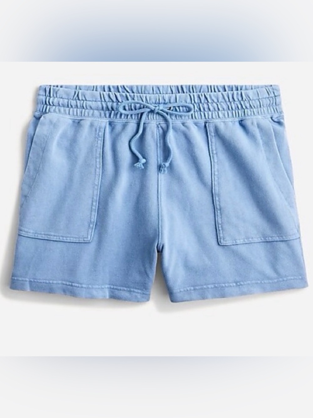 J.Crew Magic Rinse™ Patch-Pocket Shorts in Retro Blue | XL